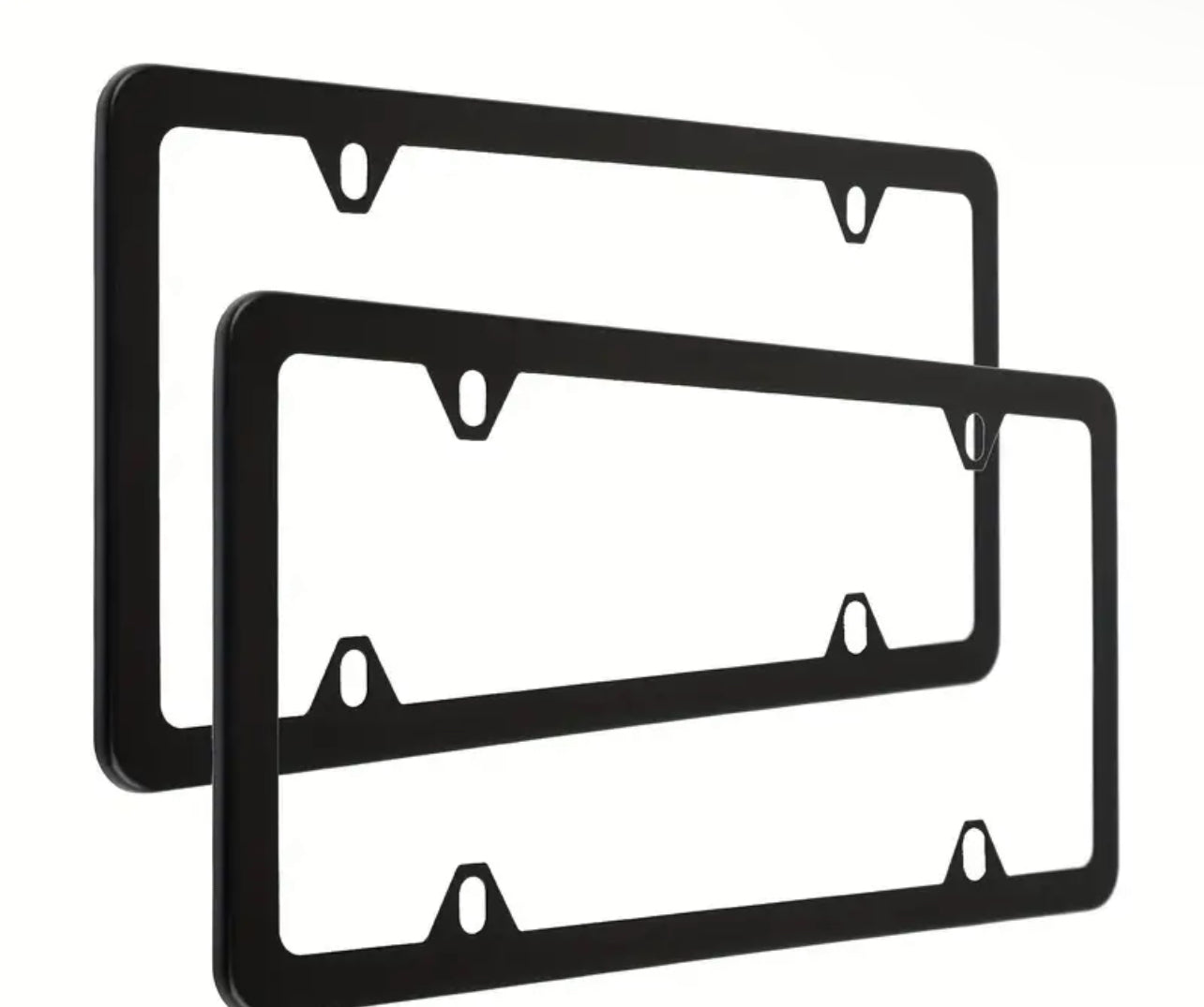 Car Plate Frames DIY